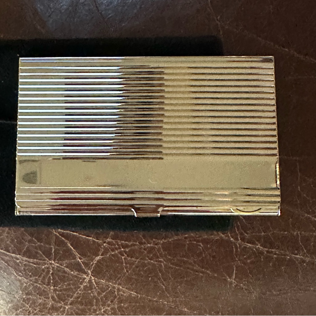 Vintage Business Card Holder
